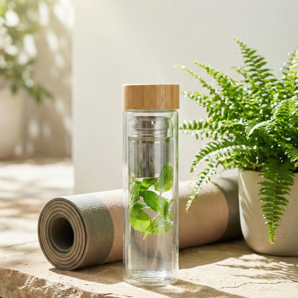 Double-Walled Glass Tea Infuser