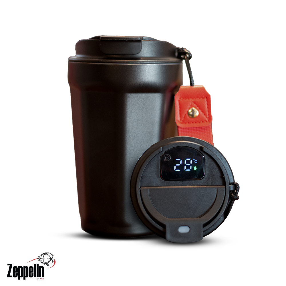 Double Wall Coffee Mug Double Wall Coffee Mug with Temperature Display - Image 1